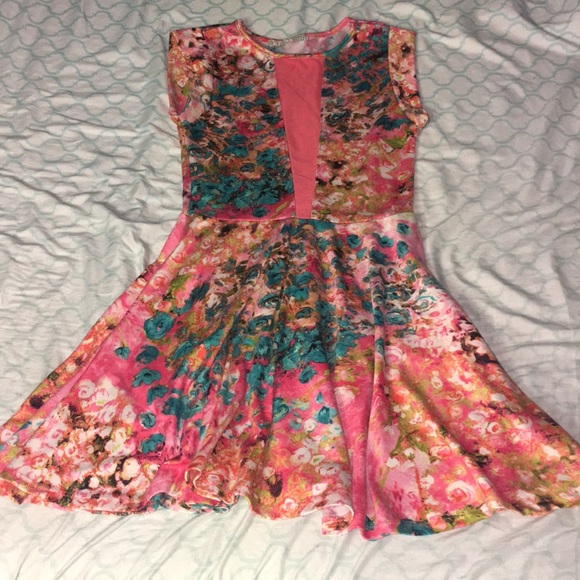 Rolla Coster Dresses & Skirts - Pink floral pattern dress